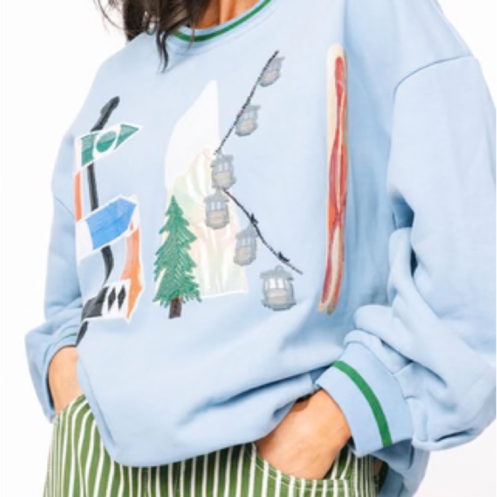 Queen of Sparkles Ski Sweater